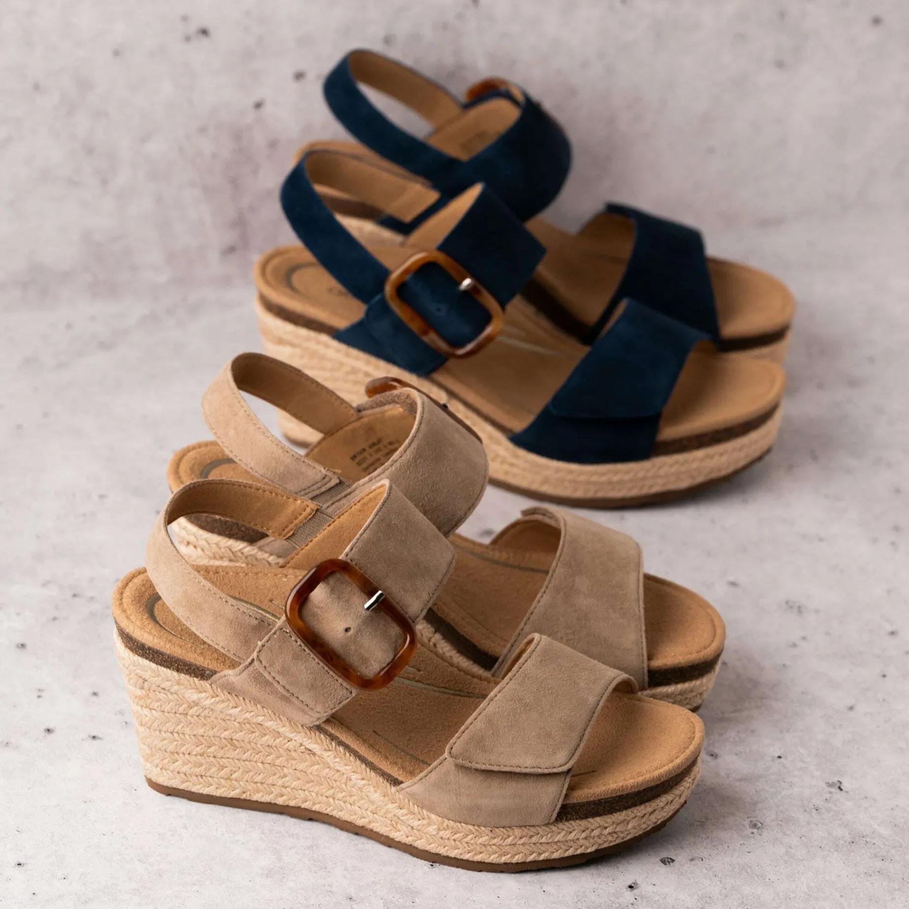 aetrex__ashley_high_wedge_0.webp Aetrex - Ashley High Wedge Comfort Fashion Sandals