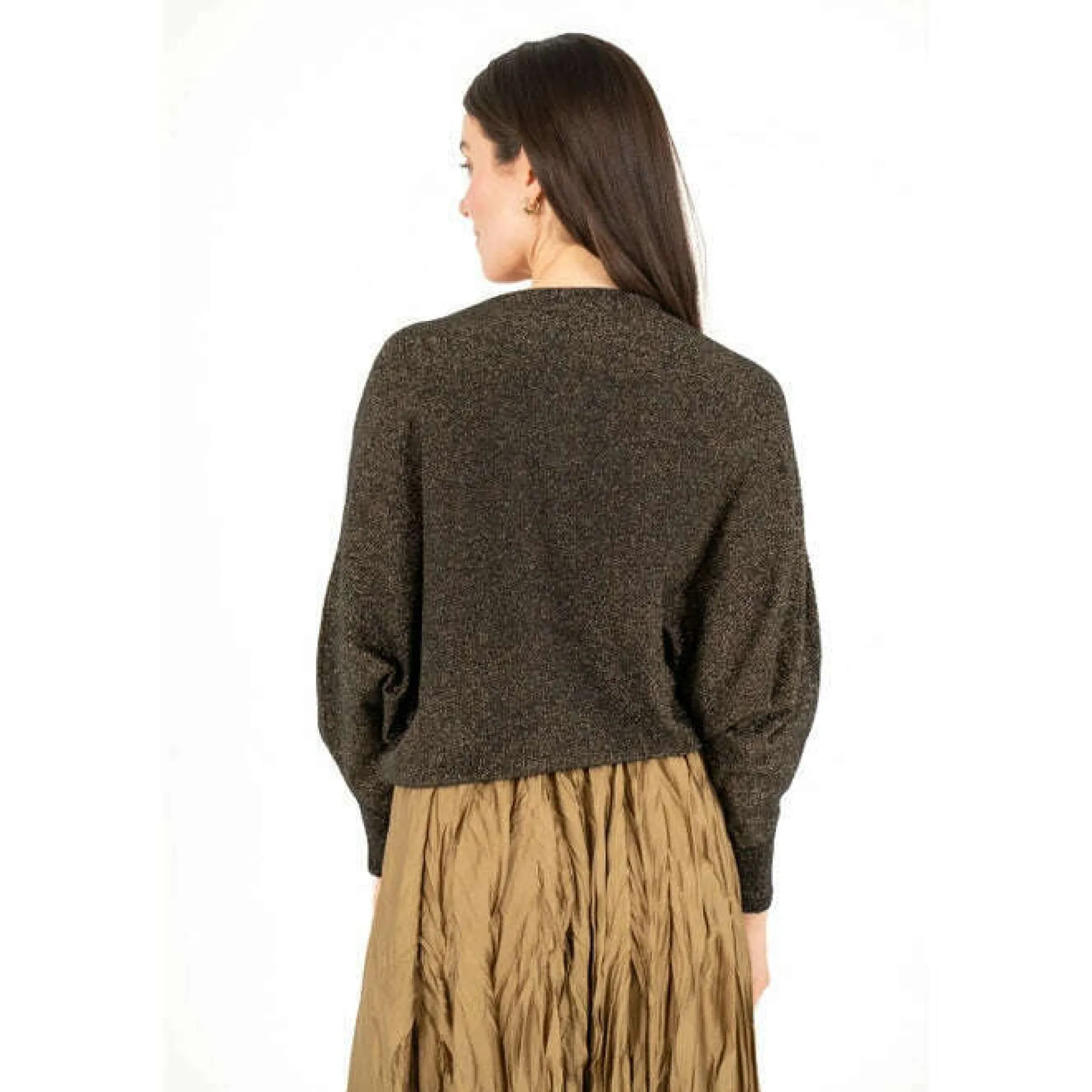 apricot__metallic_batwing_1.webp APRICOT - Metallic Batwing Sweater - Black/Gold