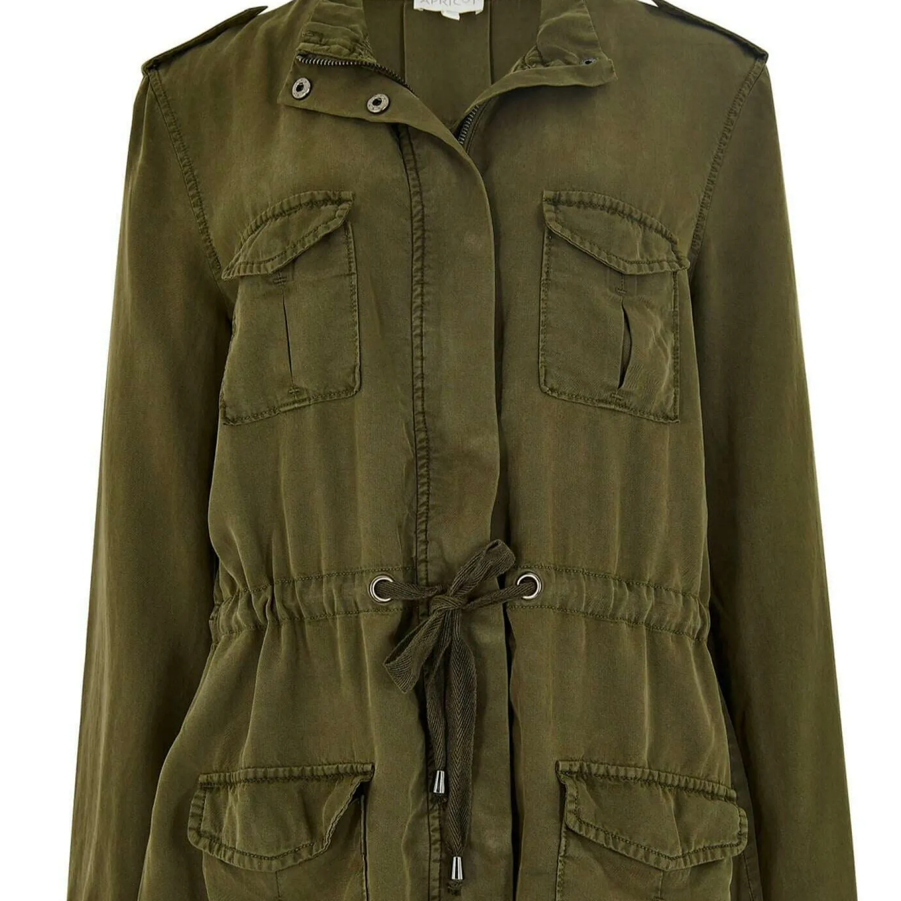 apricot__military_jacket__2.webp Apricot - MILITARY JACKET 4PKT - Military Green
