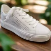 ARA- 23009 Carol White Leather Sneaker