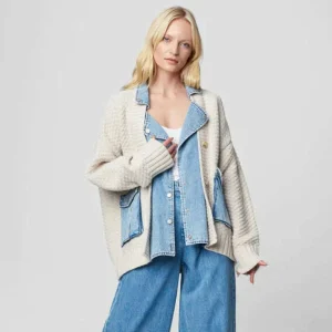 BLANK NYC - Last Call CARDIGAN - Cream
