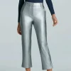 Commando - FAUX LEATHER 5-POCKET Pant - Pewter