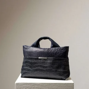 DANIELLA LEHAVI - Alexa Luxe Satchel Bag - Oxford Blue