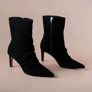DOLCE VITA - FERNLY Mid Calf High Heel Suede Boot
