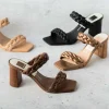 Dolce Vita - Paily Braided Block heel leather sandal