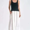 ELAN - Icon Maxi Dress - Black & White