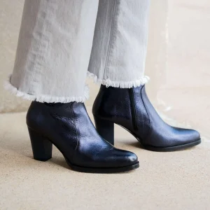 Eric Michael - Liza High Heel Metallic Ankle Boot