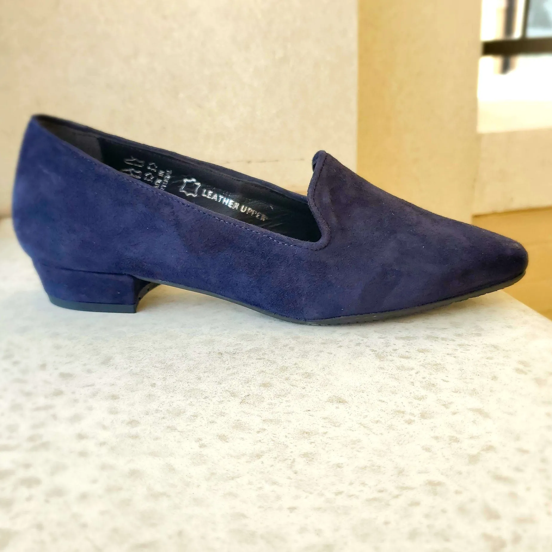 eric_michael__zahara__nav_1.webp Eric Michael - ZAHARA - Navy Suede & Black Suede