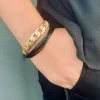 Escape From Paris - Sonia Bracelet - Gold & Black