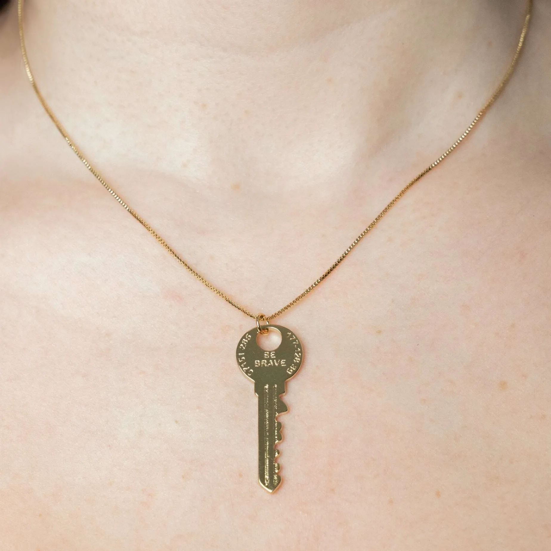 fenix__be_brave_necklace__1.webp FENIX - Be Brave Necklace - Gold