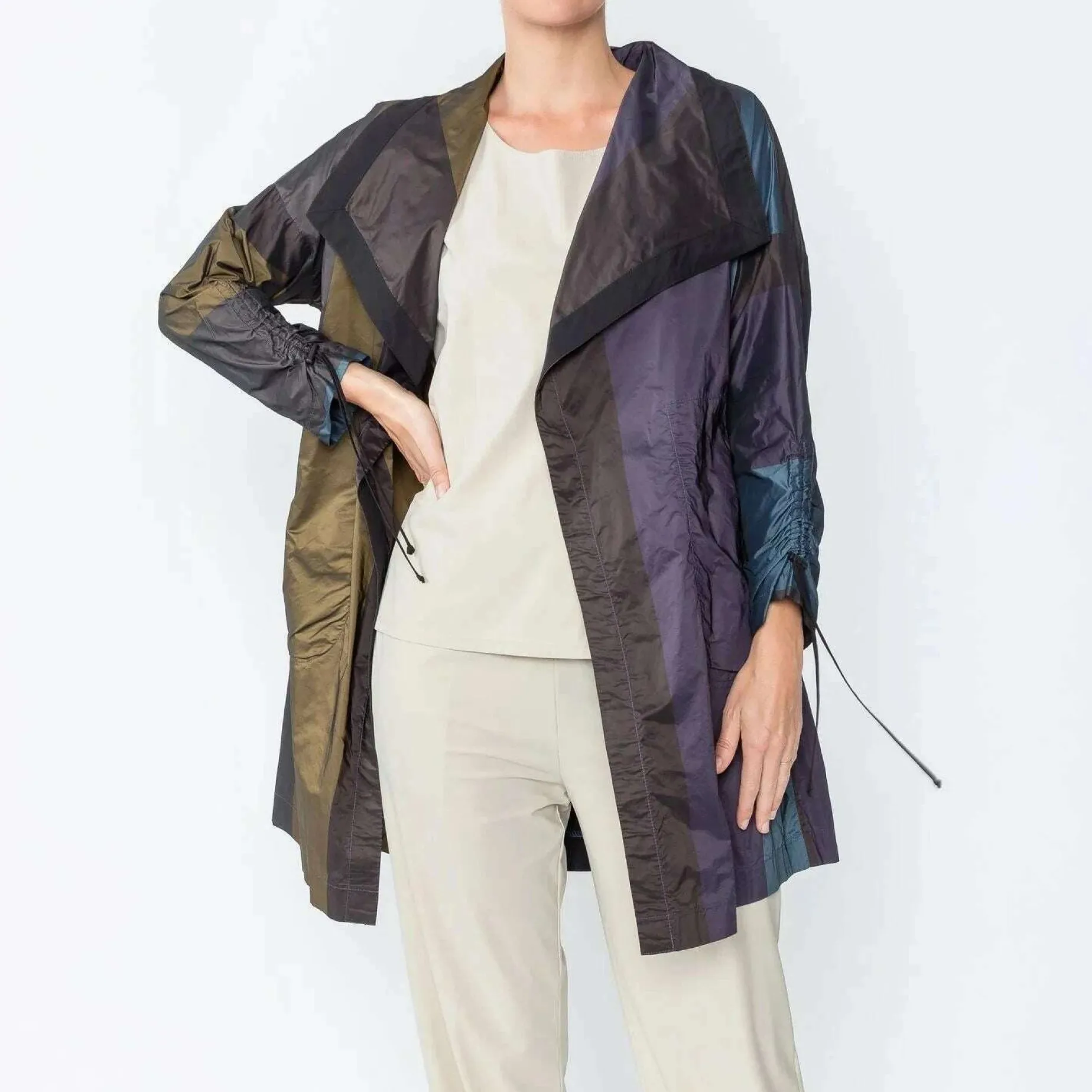 ic_collection__draped_nec_0.webp IC COLLECTION - Draped Neck Anorach/Windbreaker