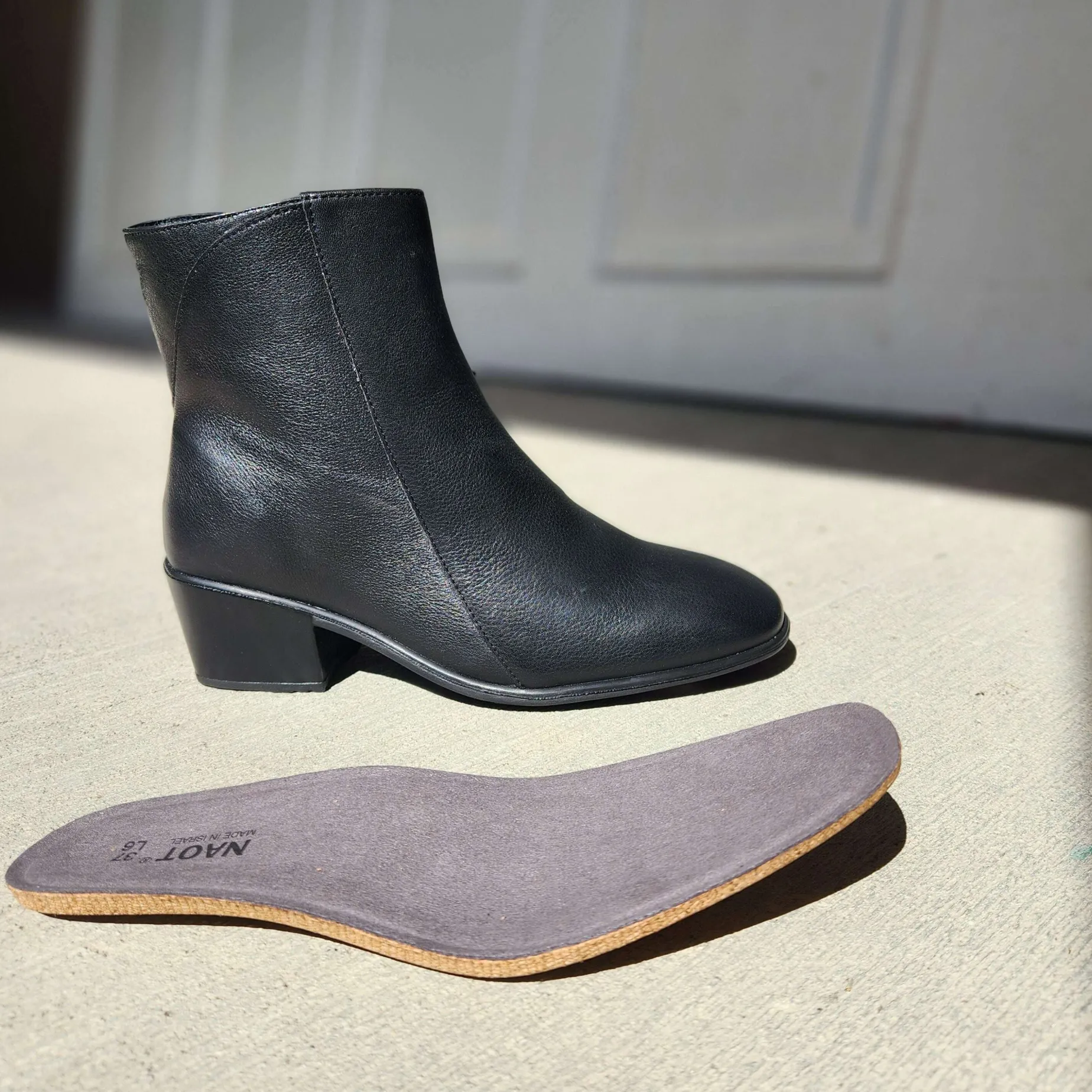 naot__goodie__black_leath_2.webp NAOT - Goodie 17497 Black Leather Waterproof Ankle Boot