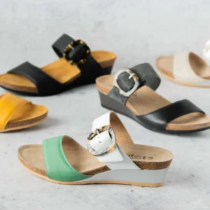 Naot - Kingdom Low Wedge Slide Sandal