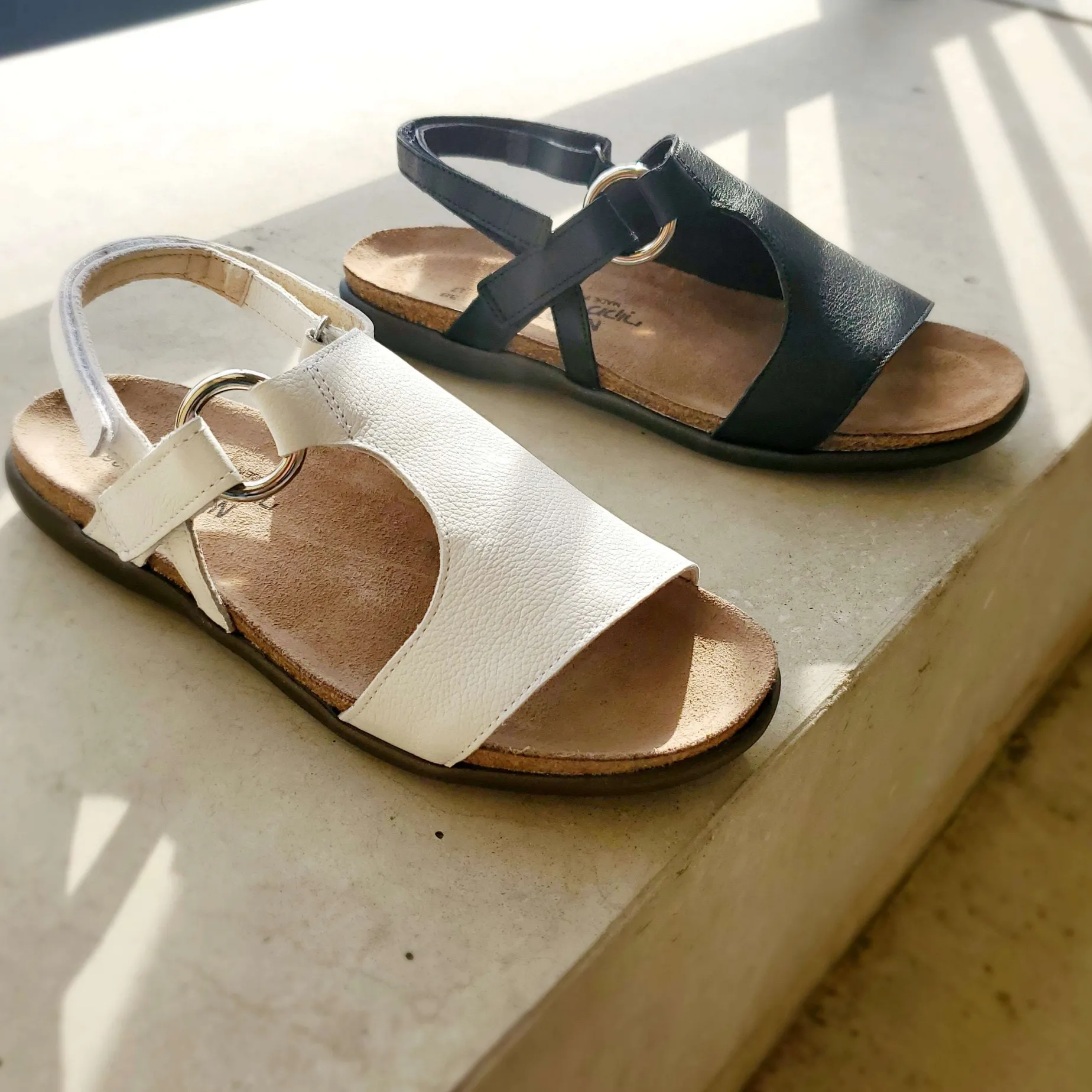 naot__olivia_flat_leather_0.webp Naot - Olivia Flat Leather Sandal