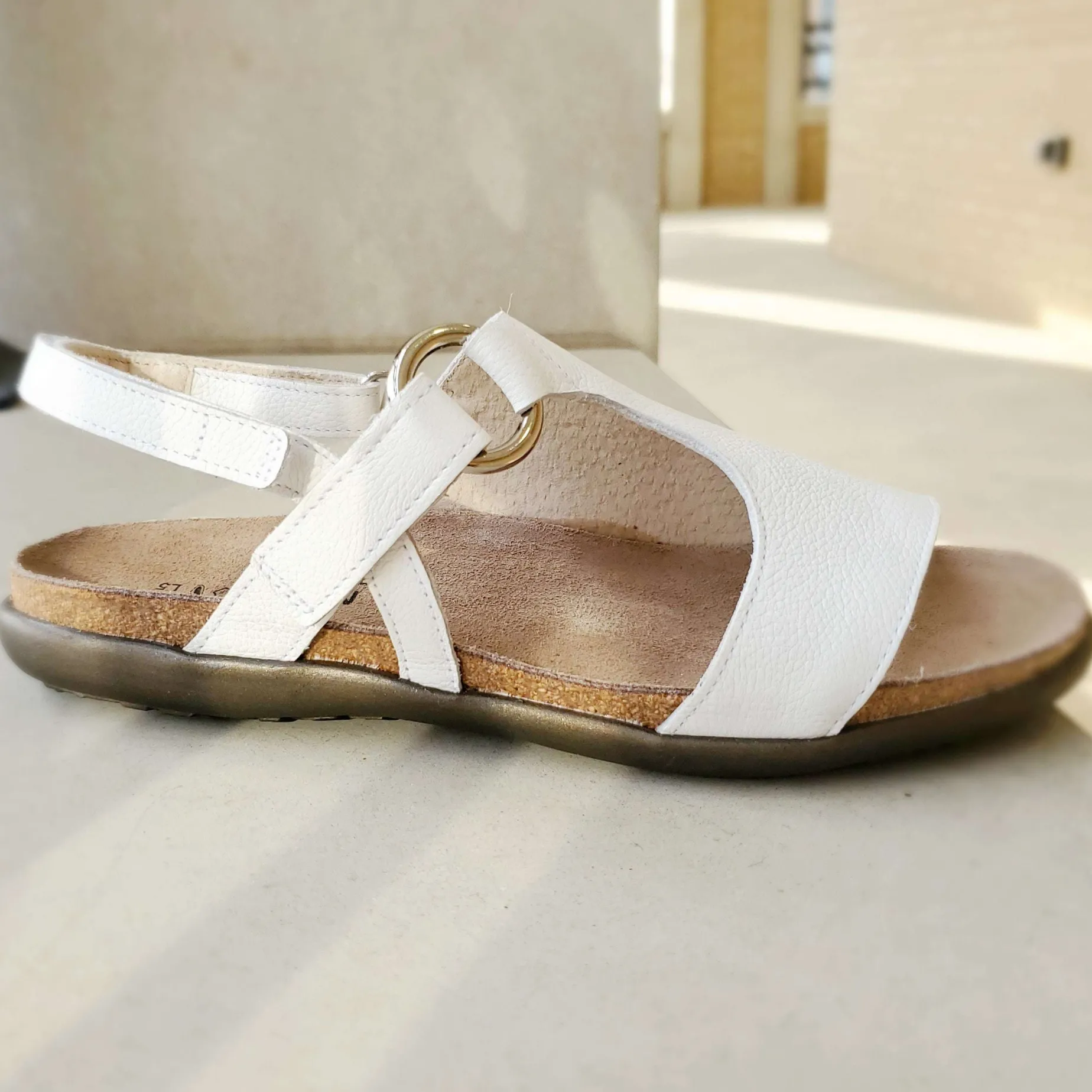 naot__olivia_flat_leather_1.webp Naot - Olivia Flat Leather Sandal