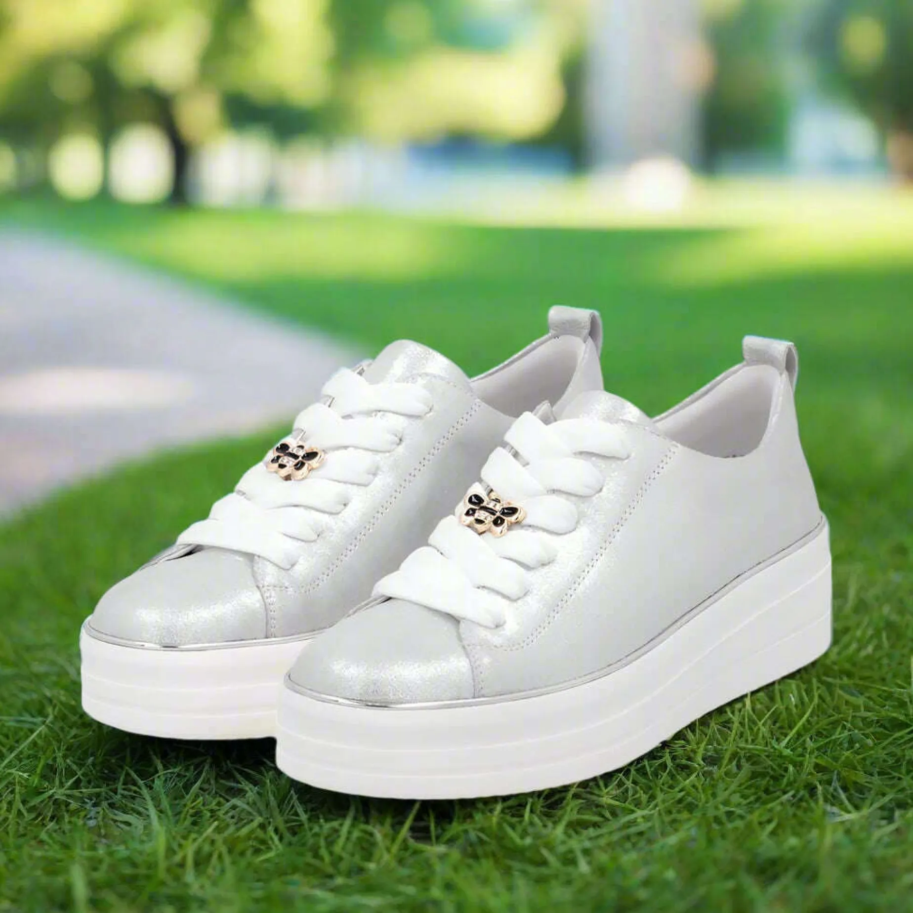 remonte_dc_silver_leather_0.webp REMONTE D1C03 Silver Leather Sneakers