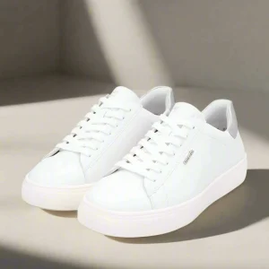Remonte D2J00 White Leather Comfort Sneakers