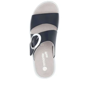 REMONTE D2K51 Adjustable Navy Slide Sandal
