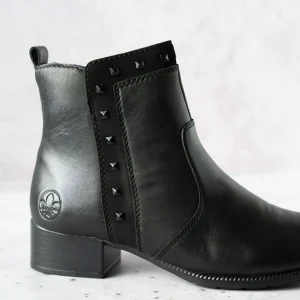Rieker - 78657-00 Low Heel Ankle Boot