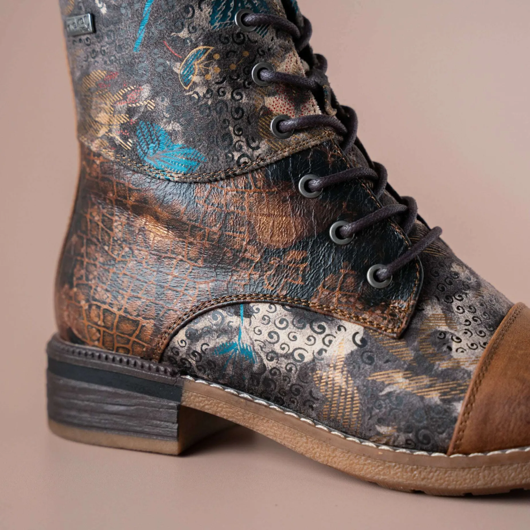 rieker___vegan_laceup_boo_2.webp RIEKER - 94611-90 Vegan Lace-Up Boot