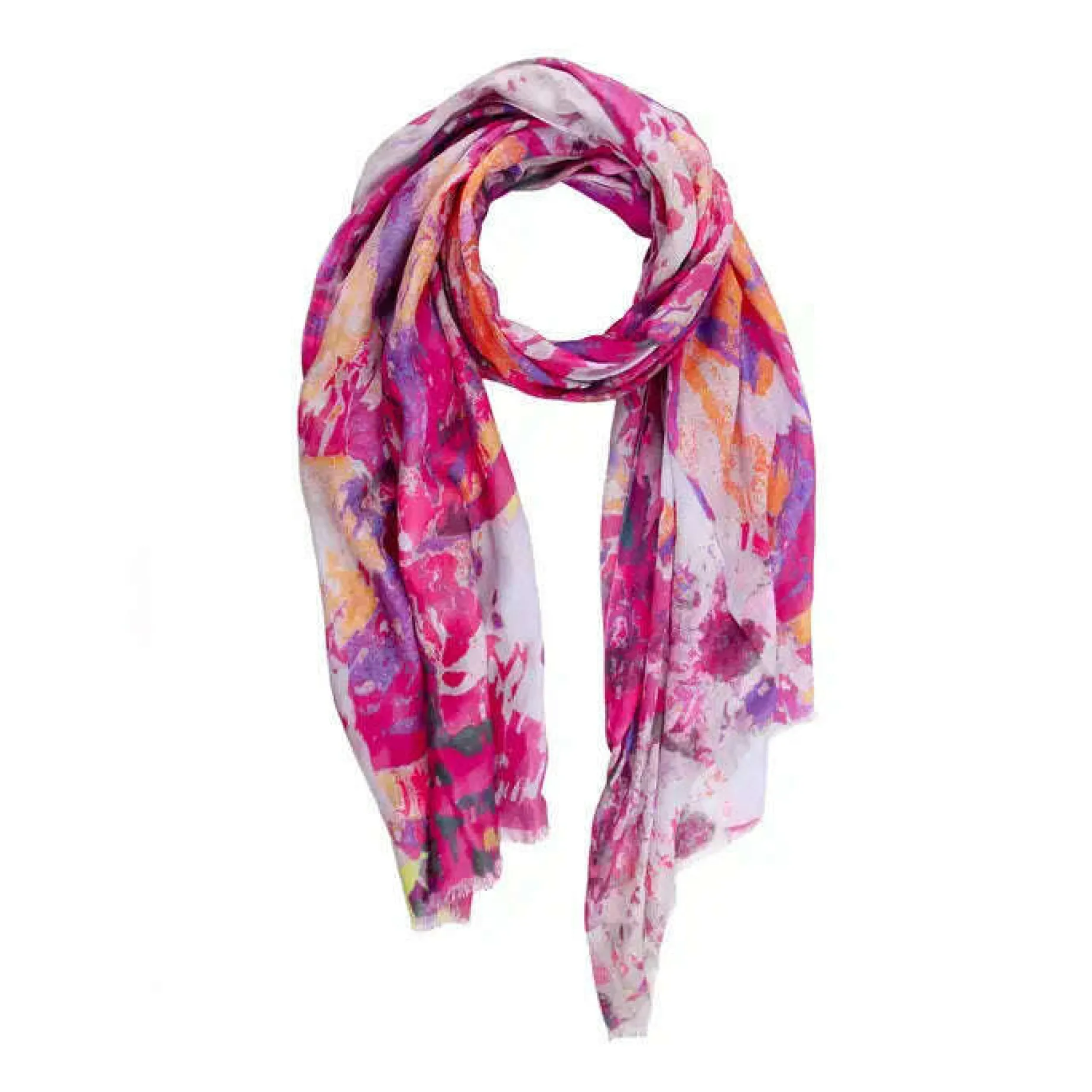 saachi__splatter_scarf_pi_1.webp Saachi - SPLATTER SCARF -Pink Multi