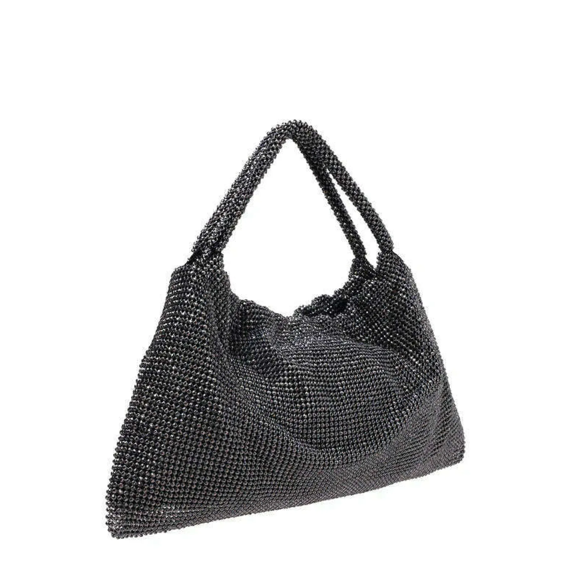 sondra_roberts__rhineston_2-2.webp SONDRA ROBERTS - Rhinestone Shoulder Bag - Hematite