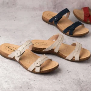 Taos - Bandalero - Red, Navy & Stone Nubuck