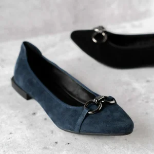 THE FLEXX - Raven - Navy & Black Suede