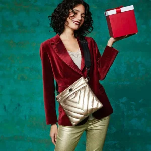 THINK ROYLN - Sidewalk Crossbody Bag in Pearl Cashmere