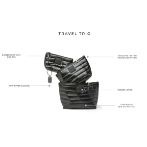 THINK ROYLN - Travel Trio in Pearl Black or Pearl Silver