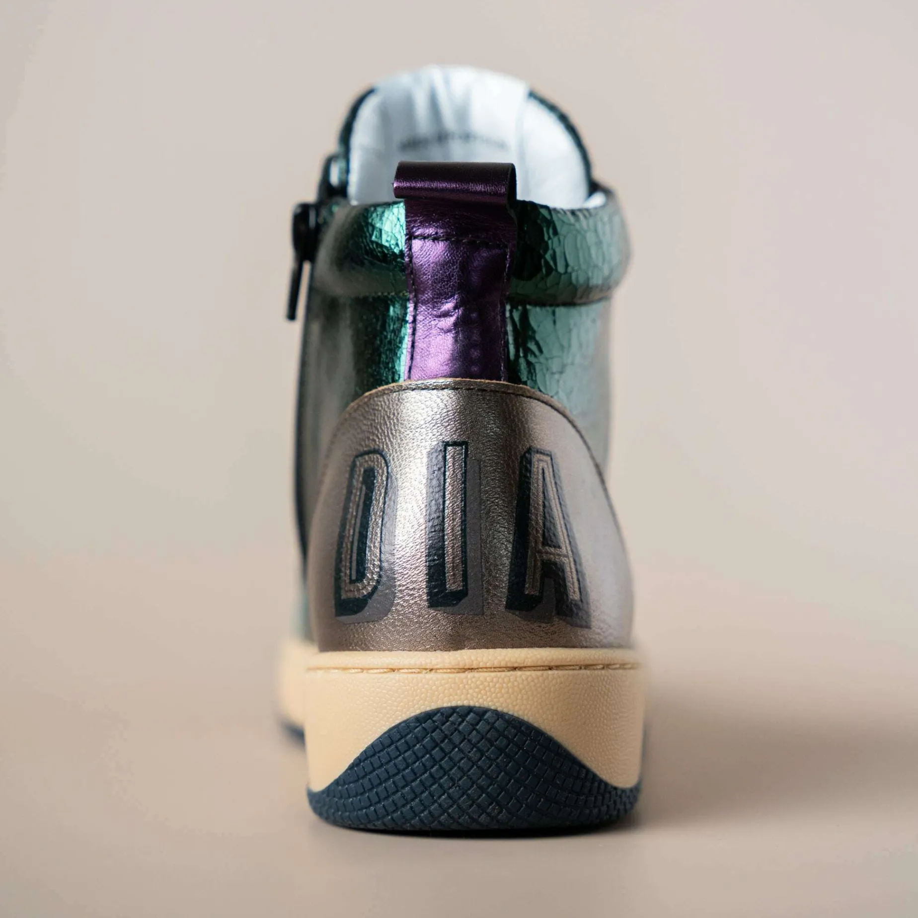 vaddia__felix_green_high__2.webp VADDIA - FELIX Green High Top Sneaker