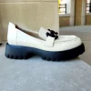 Vaneli - Zeva White Patent Leather Platform Loafer