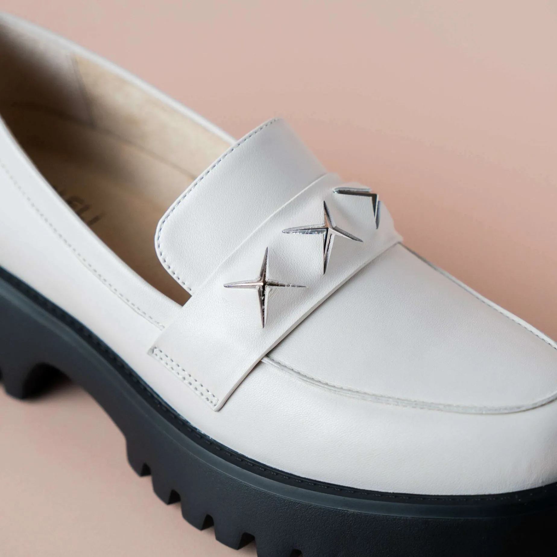vaneli__zofie_cream_lug_s_2.webp Vaneli - Zofie Cream Lug Sole Loafers